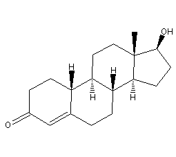Nandrolone structural formula
