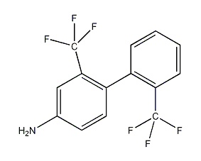 2,2-bis(trichloromethyl)benzidine structural formula