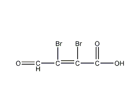Structural formula of mycobromic acid