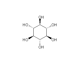 scyllo-inositol structural formula