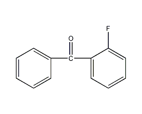 O-Fluorobenzophenone Structural Formula