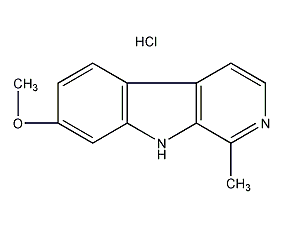 Harmin hydrochloride structural formula