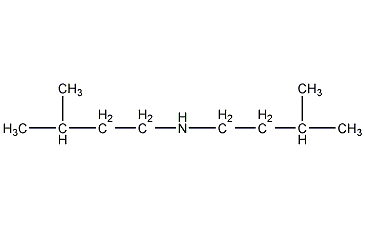 Diisoamylamine structural formula