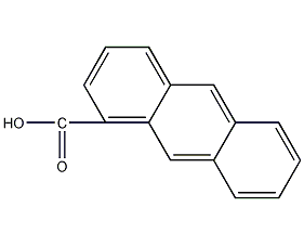 1-anthracenecarboxylic acid structural formula