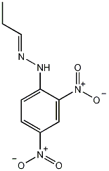 Propionaldehyde-2,4-dinitrophenylhydrazine structural formula