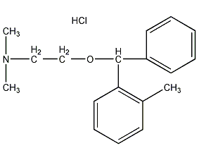 O-Toluhydramine Hydrochloride Structural Formula