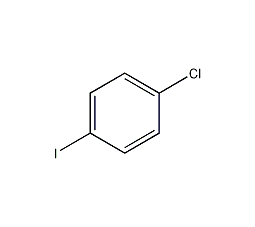 1-chloro-4-iodobenzene structural formula