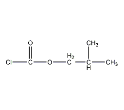 Isobutyl chloroformate structural formula